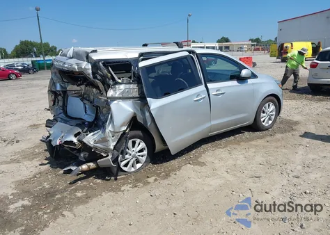 2015 Kia Sedona Lx from USA, damaged, VIN KNDMB5C15F6020621